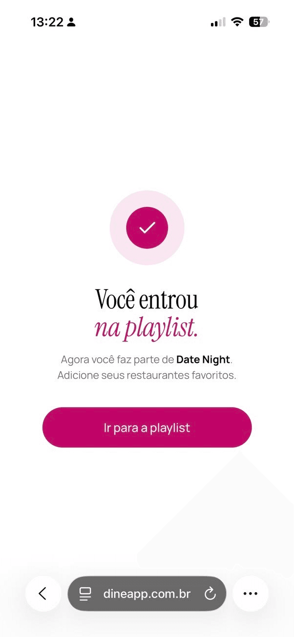 Convidado entrou na playlist com sucesso